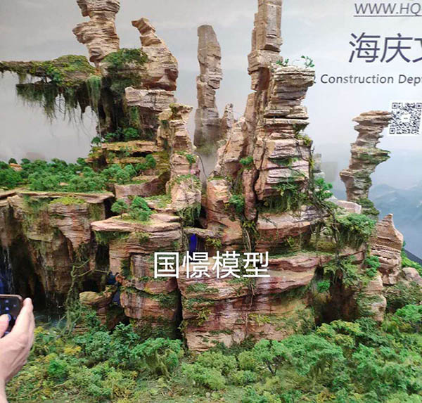 祁阳市场景模型