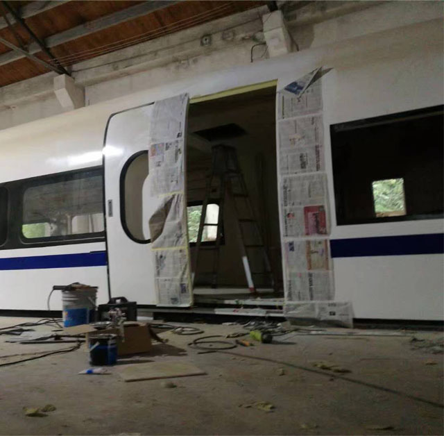 祁阳市高铁模型